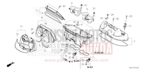 AIR CLEANER CBR600R3R de 2024